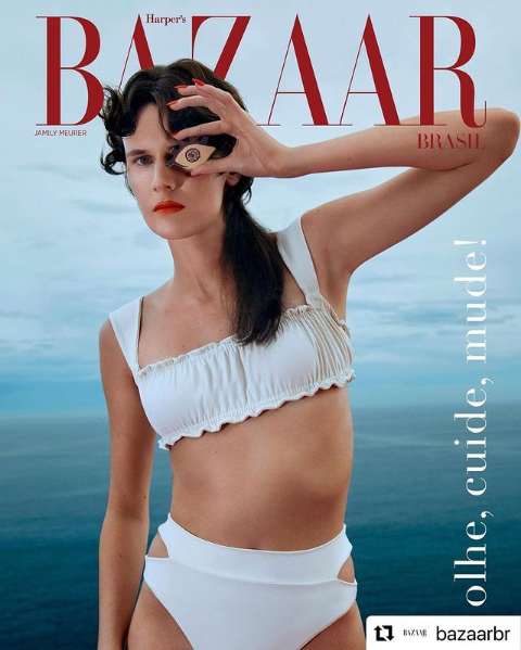 Ostra Brasil na capa da Harper's Bazaar!