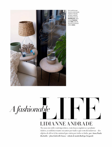 A fashionable life Lidianne Andrade - Harper's Bazaar