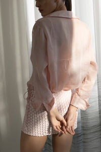 Camisa Alfaiataria - Linho Rosa