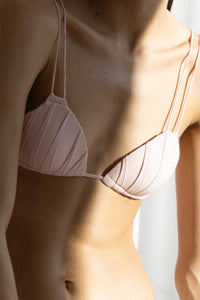 Biquíni Top Pregas - Rosa