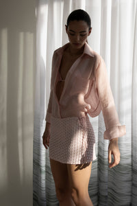 Camisa Alfaiataria - Linho Rosa