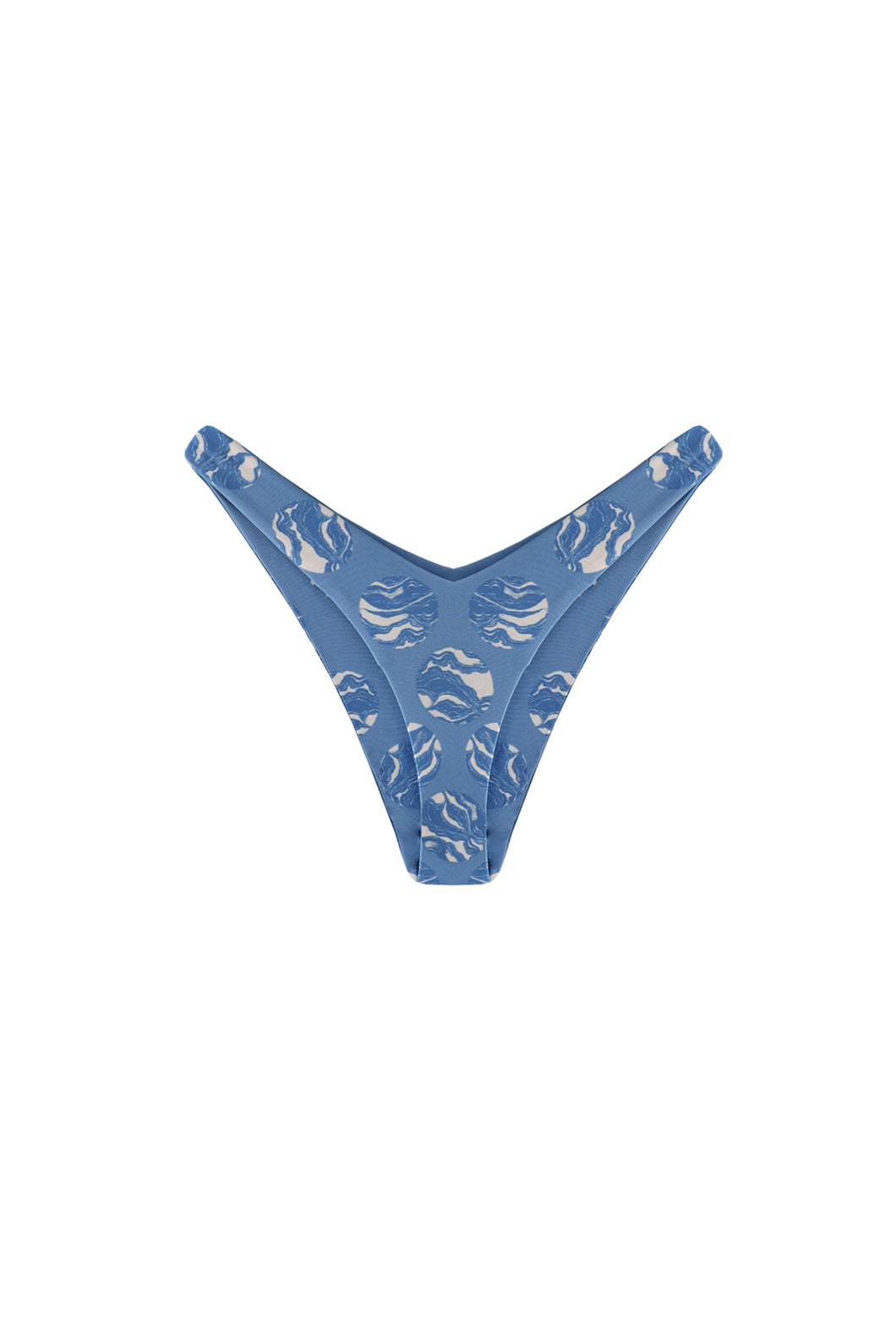 Biquíni Tanga Asa Delta - Poá Azul
