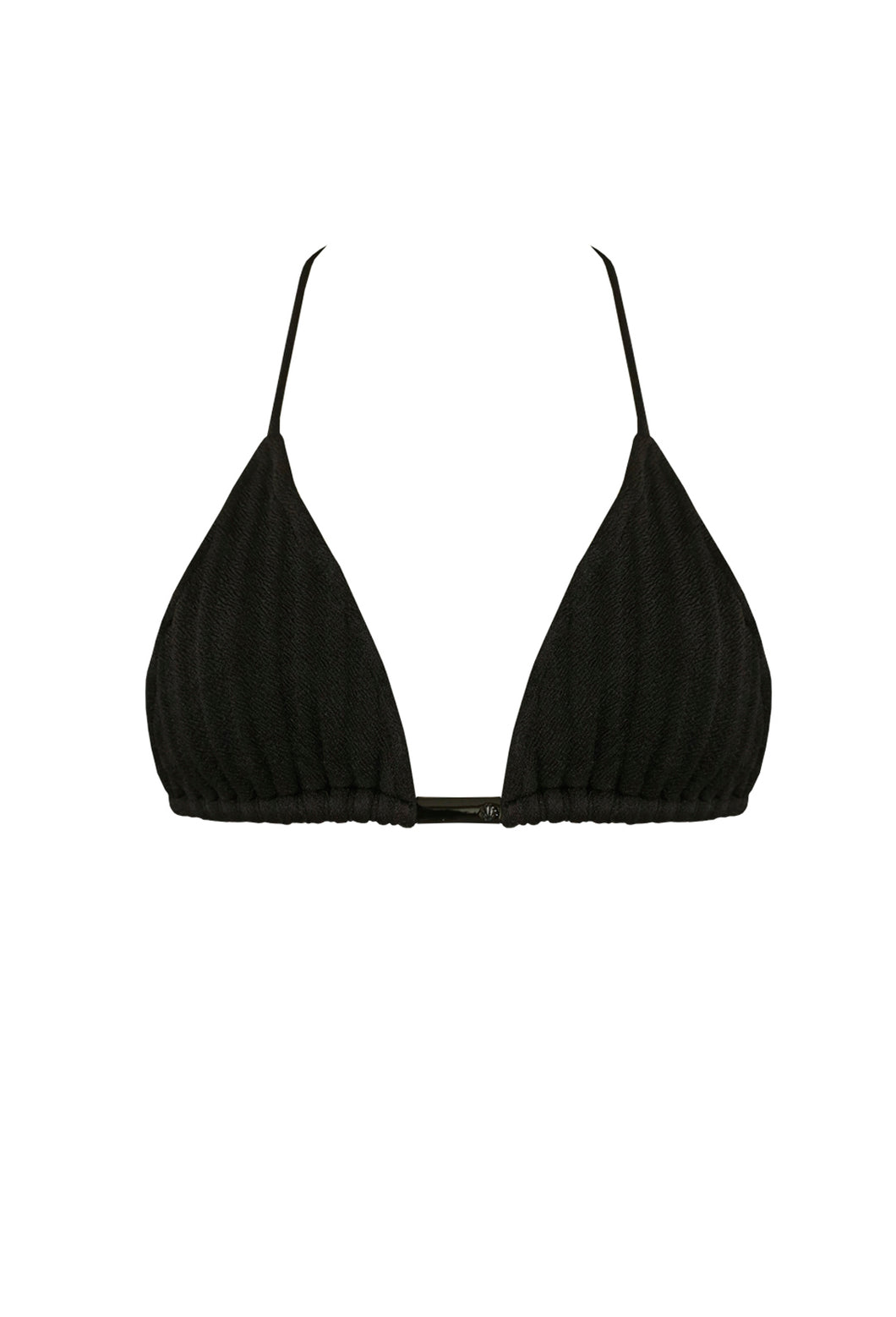 Biquíni Top Triângulo Maxi Nervura - Black