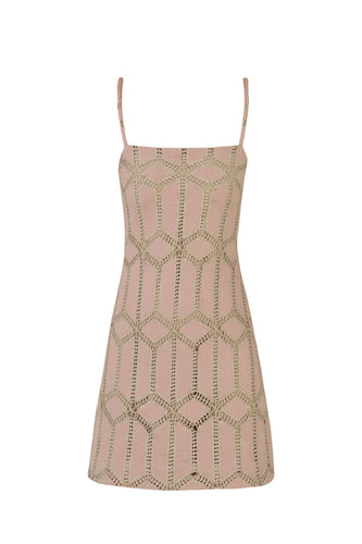 Vestido Mini - Trico Rose Seco