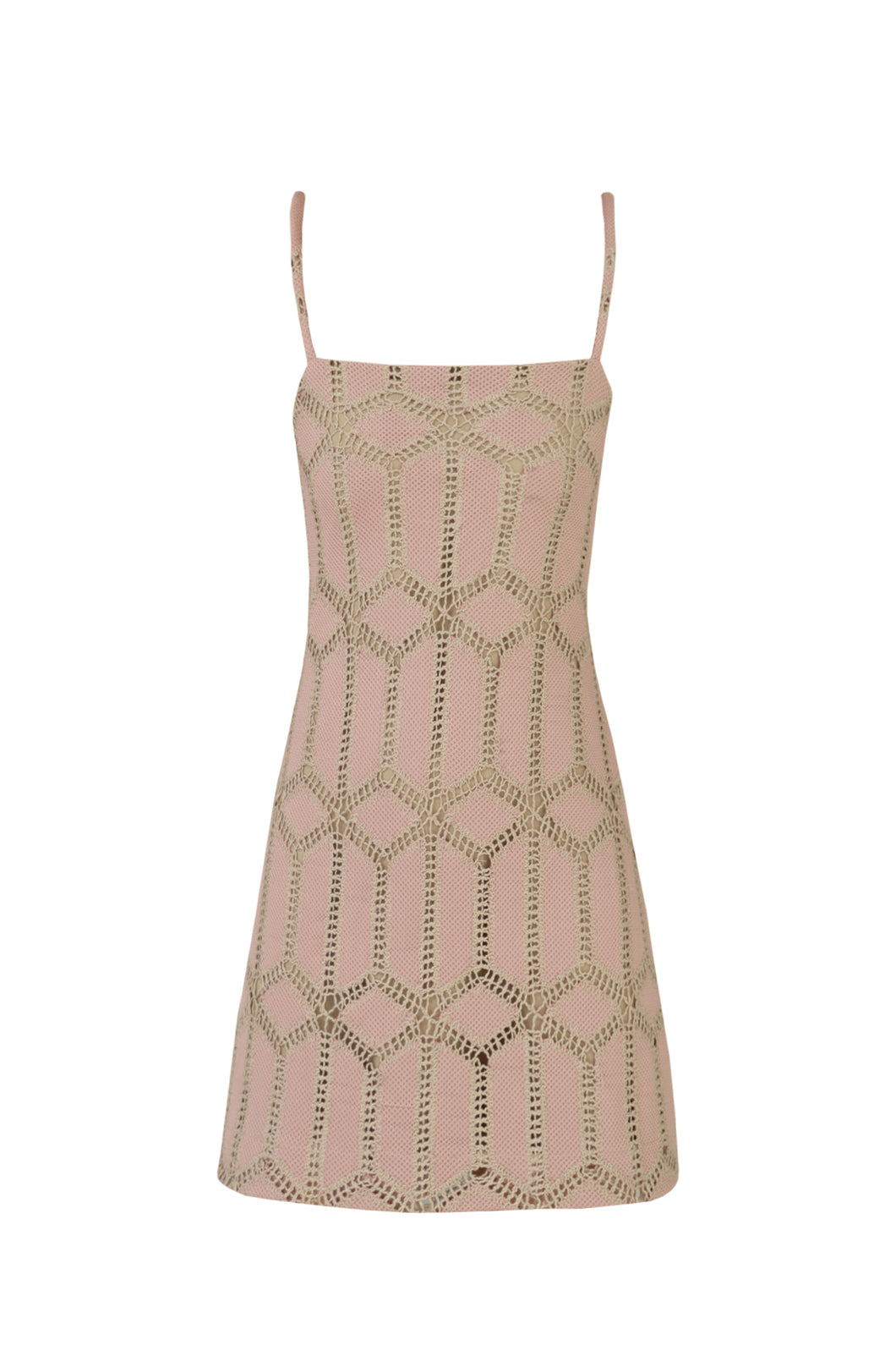 Vestido Mini - Trico Rose Seco