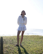 Carregar imagem no visualizador da galeria, Camisa Manga Ampla Alfaiataria - Linho Off-White