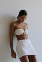 Carregar imagem no visualizador da galeria, Pareô Curto Crochet - Off-White