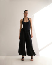 Carregar imagem no visualizador da galeria, Calça Balonê Alfaiataria - Linho Black