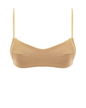 Carregar imagem no visualizador da galeria, Biquíni Top Frente Única - Nozes Creponado