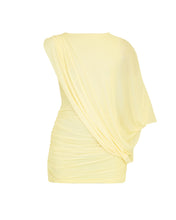 Carregar imagem no visualizador da galeria, Vestido Ícone Ruffed Cover - Tule Amarelo