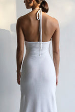 Carregar imagem no visualizador da galeria, Vestido Frente Única Crochet - Off-White