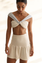 Carregar imagem no visualizador da galeria, Biquíni Top  - Crochet Off-White