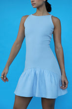 Carregar imagem no visualizador da galeria, Vestido Mini Franzido - Azul Claro