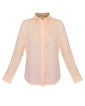 Carregar imagem no visualizador da galeria, Camisa Alfaiataria - Linho Peach