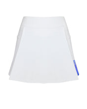 Carregar imagem no visualizador da galeria, Saia Pregas Bilateral c/ Short Fixo- Branco