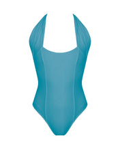 Carregar imagem no visualizador da galeria, Maiô Franzido Amarração - Sea Blue