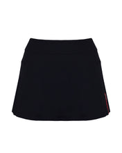 Carregar imagem no visualizador da galeria, Saia Pregas Bilateral c/ Short Fixo- Black Piquet