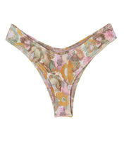 Carregar imagem no visualizador da galeria, Biquíni Tanga Asa Delta - Floral Vintage Creponado