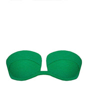Carregar imagem no visualizador da galeria, Biquíni Top Meia Taça Estruturado - Emerald green