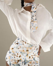 Carregar imagem no visualizador da galeria, Camisa  Alfaiataria- Linho Off-White