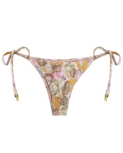 Carregar imagem no visualizador da galeria, Biquíni Tanga Triângulo - Floral Vintage Creponado