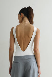 Pantalona Baixa Pregas Alfaiataria  - Linho Cinza