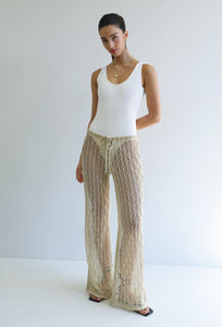 Maiô Gola Redonda - Off-White Canelado