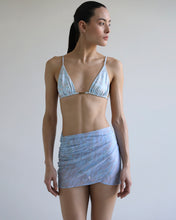 Carregar imagem no visualizador da galeria, Pareô Curto - Abstrato Azul