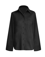 Carregar imagem no visualizador da galeria, Camisa Alfaiataria - Linho Black
