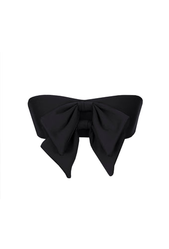 Biquíni Top Faixa Laços Duo - Black