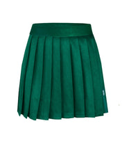 Carregar imagem no visualizador da galeria, Saia Esportiva Plissada c/ Short Fixo - Verde Bandeira Piquet