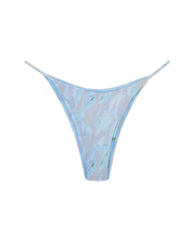 Carregar imagem no visualizador da galeria, Biquíni Tanga Triângulo Alça Fixa - Abstrato Azul