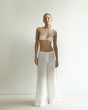 Carregar imagem no visualizador da galeria, Pantalona Detalhe Viés - Off-White