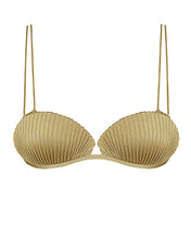 Carregar imagem no visualizador da galeria, Biquíni Top Shell -Old Gold