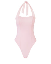 Carregar imagem no visualizador da galeria, Maiô Frente Única Faixa - Rosa