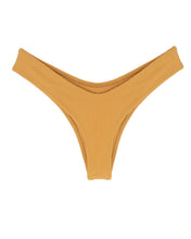 Carregar imagem no visualizador da galeria, Biquíni Tanga Asa Delta - Amarelo Canário Creponado