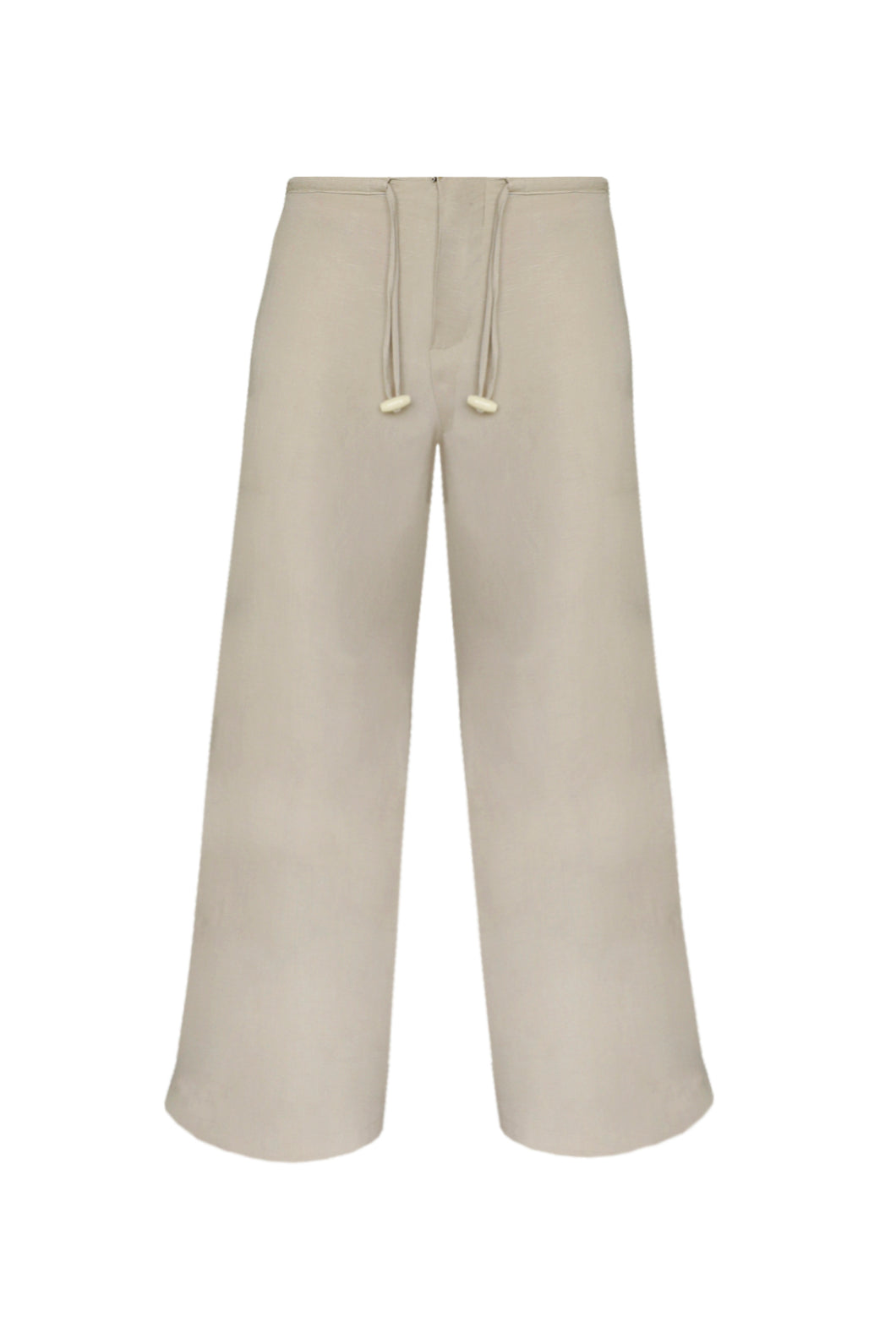 Pantalona Detalhe Viés - Natural