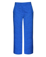Carregar imagem no visualizador da galeria, Calça Reta Cós Baixo - Blue Waves