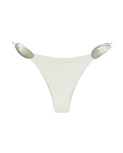 Carregar imagem no visualizador da galeria, Biquíni Tanga Triângulo Alça Fixa Organic Sea Shell  - Off-White