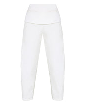 Carregar imagem no visualizador da galeria, Calça Detalhe Quadril  - Brim Off-White