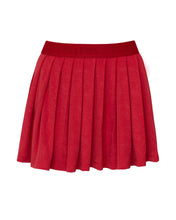 Carregar imagem no visualizador da galeria, Saia Plissada c/ Short Fixo - Vermelho