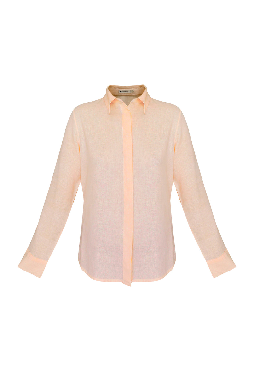 Camisa Alfaiataria - Linho Peach