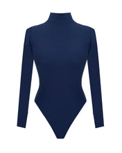 Carregar imagem no visualizador da galeria, Body/ Maiô  Manga Longa - Azul Marinho