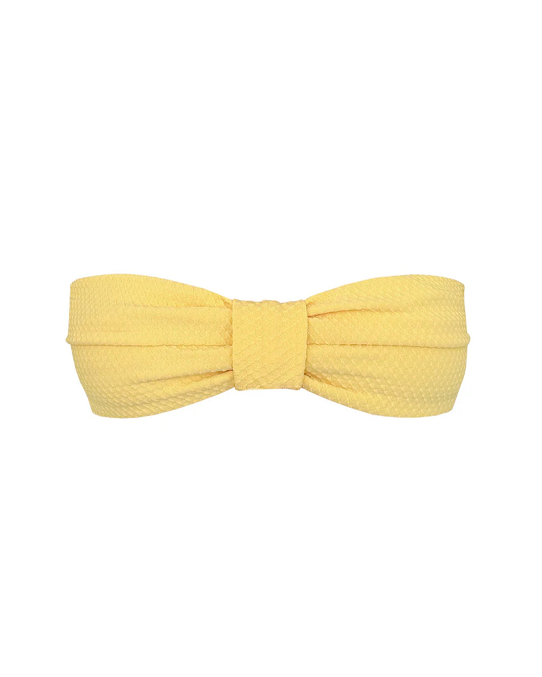 Biquíni Top Reto Pregas - Amarelo
