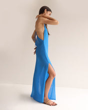 Carregar imagem no visualizador da galeria, Vestido / Saída Decote V - Azul Klein