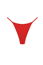 Carregar imagem no visualizador da galeria, Biquíni Tanga Triângulo Alça Fixa - Vermelho