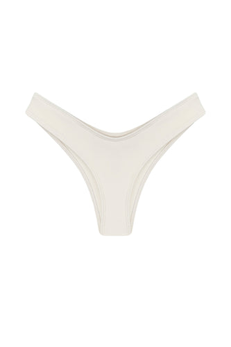 Biquíni Tanga Asa Delta - Off-White Textura