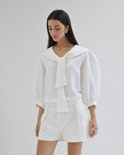 Carregar imagem no visualizador da galeria, Camisa Marinheiro Alfaiataria - Linho Off-White