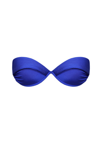 Biquíni Top TQC Presponto Franzido - Azul