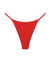 Carregar imagem no visualizador da galeria, Biquíni Tanga Triângulo Alça Fixa - Vermelho